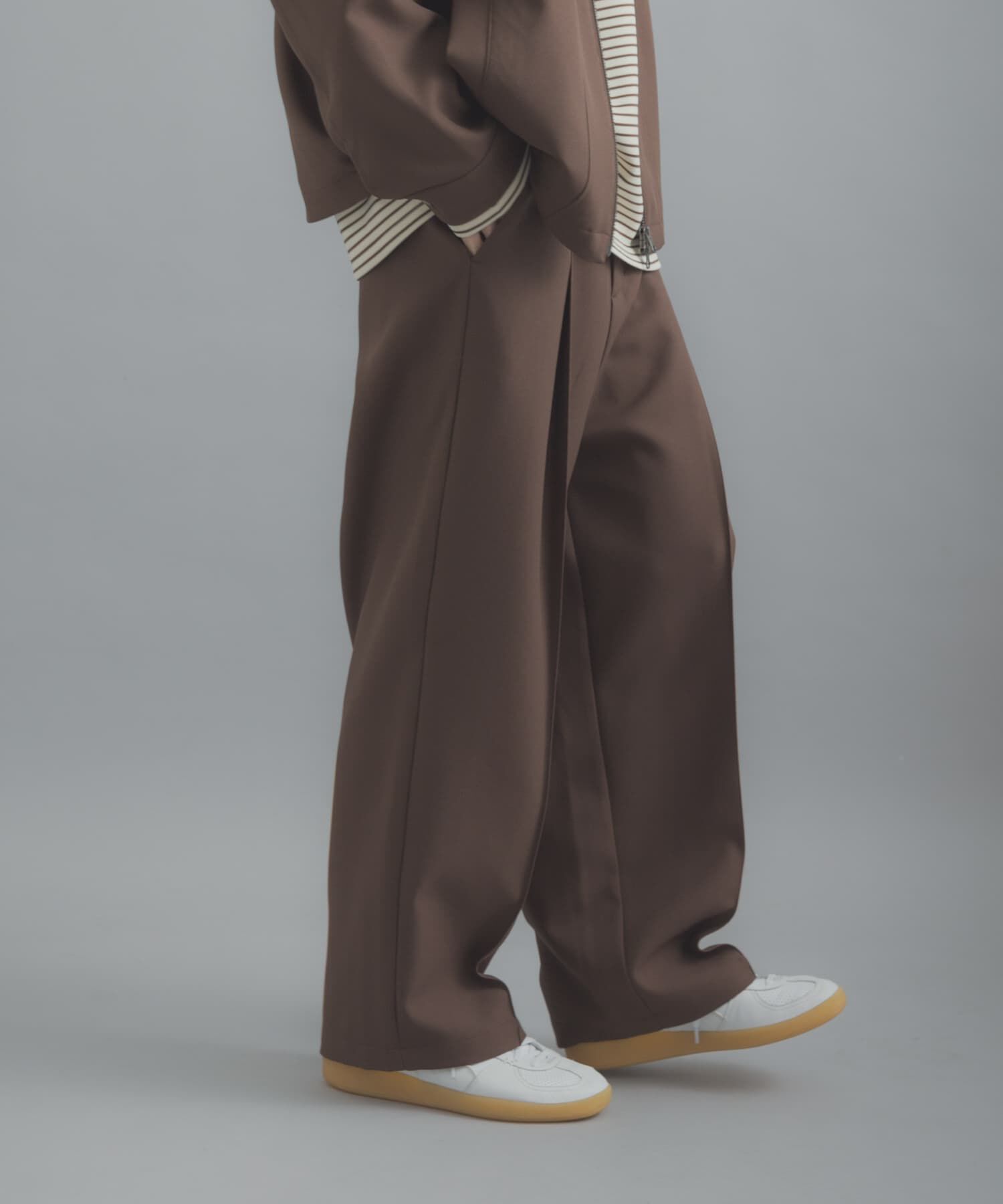 SENSE OF PLACE by URBAN RESEARCH「『撥水/防花粉』SKIN Proofタックワイドパンツ」|その他|