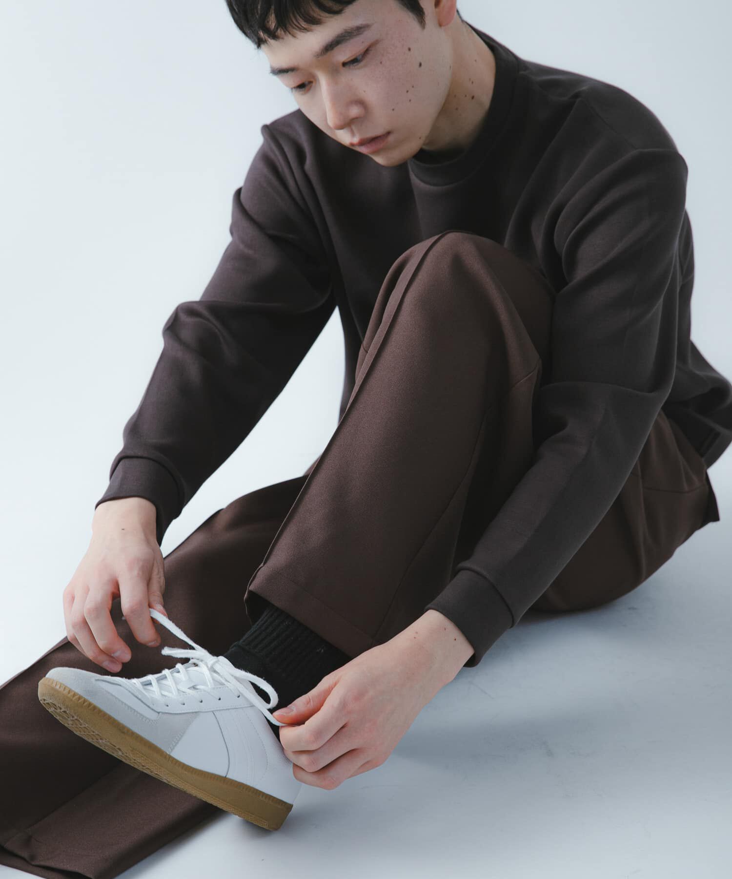 SENSE OF PLACE by URBAN RESEARCH「『撥水/防花粉』SKIN Proofタックワイドパンツ」|その他|