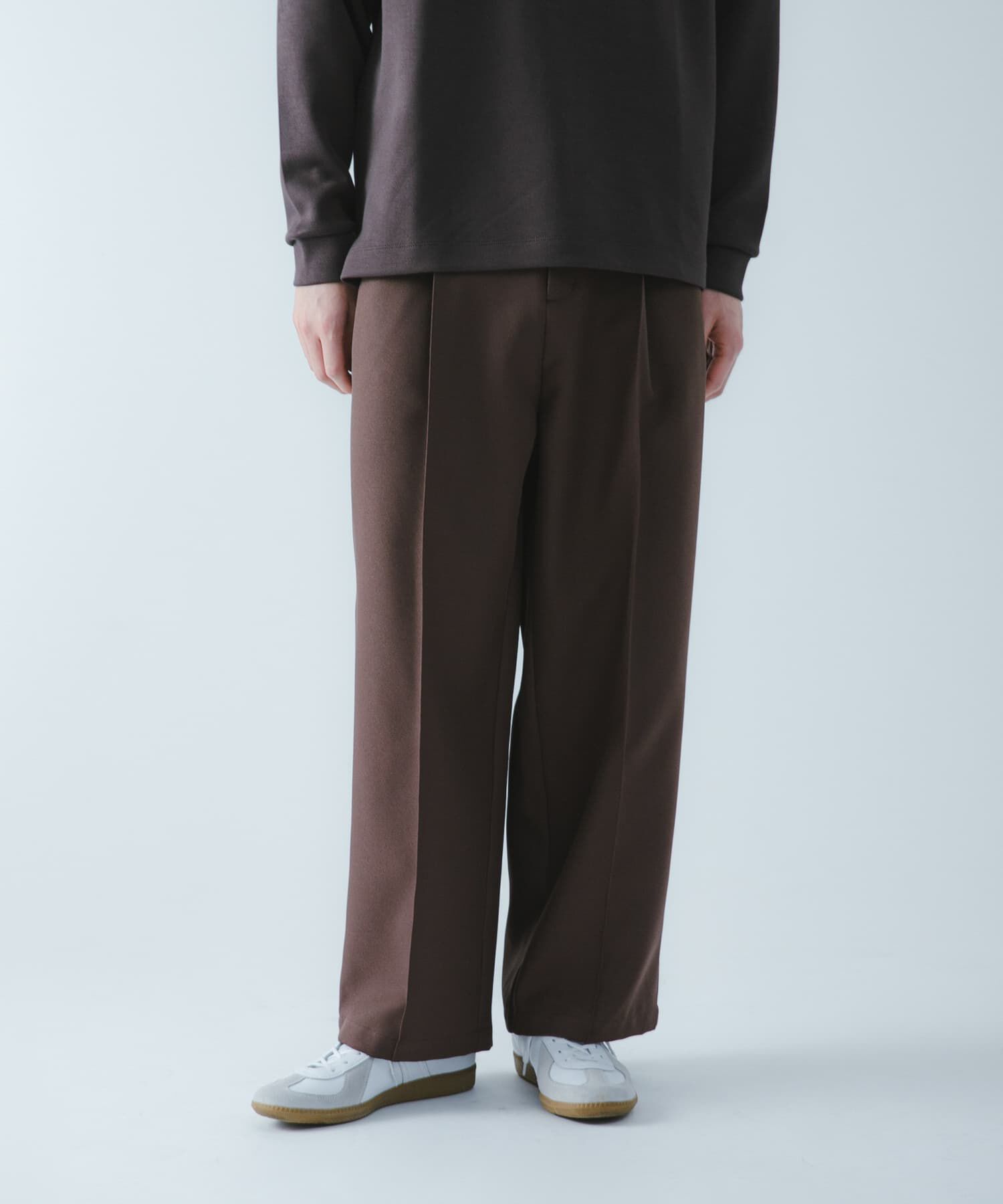 SENSE OF PLACE by URBAN RESEARCH「『撥水/防花粉』SKIN Proofタックワイドパンツ」|その他|