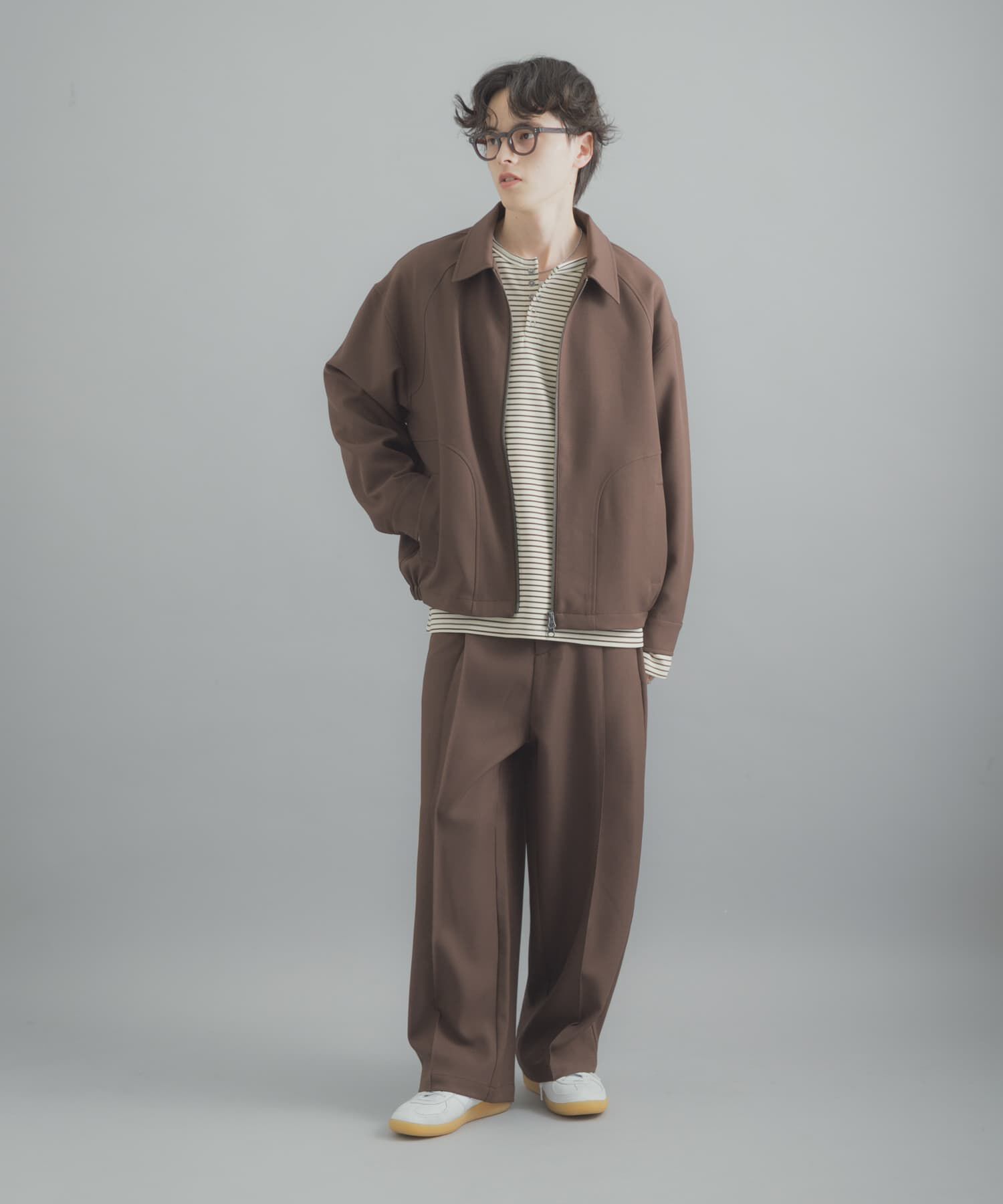 SENSE OF PLACE by URBAN RESEARCH「『撥水/防花粉』SKIN Proofジップブルゾン」|ブルゾン・スタジャン|