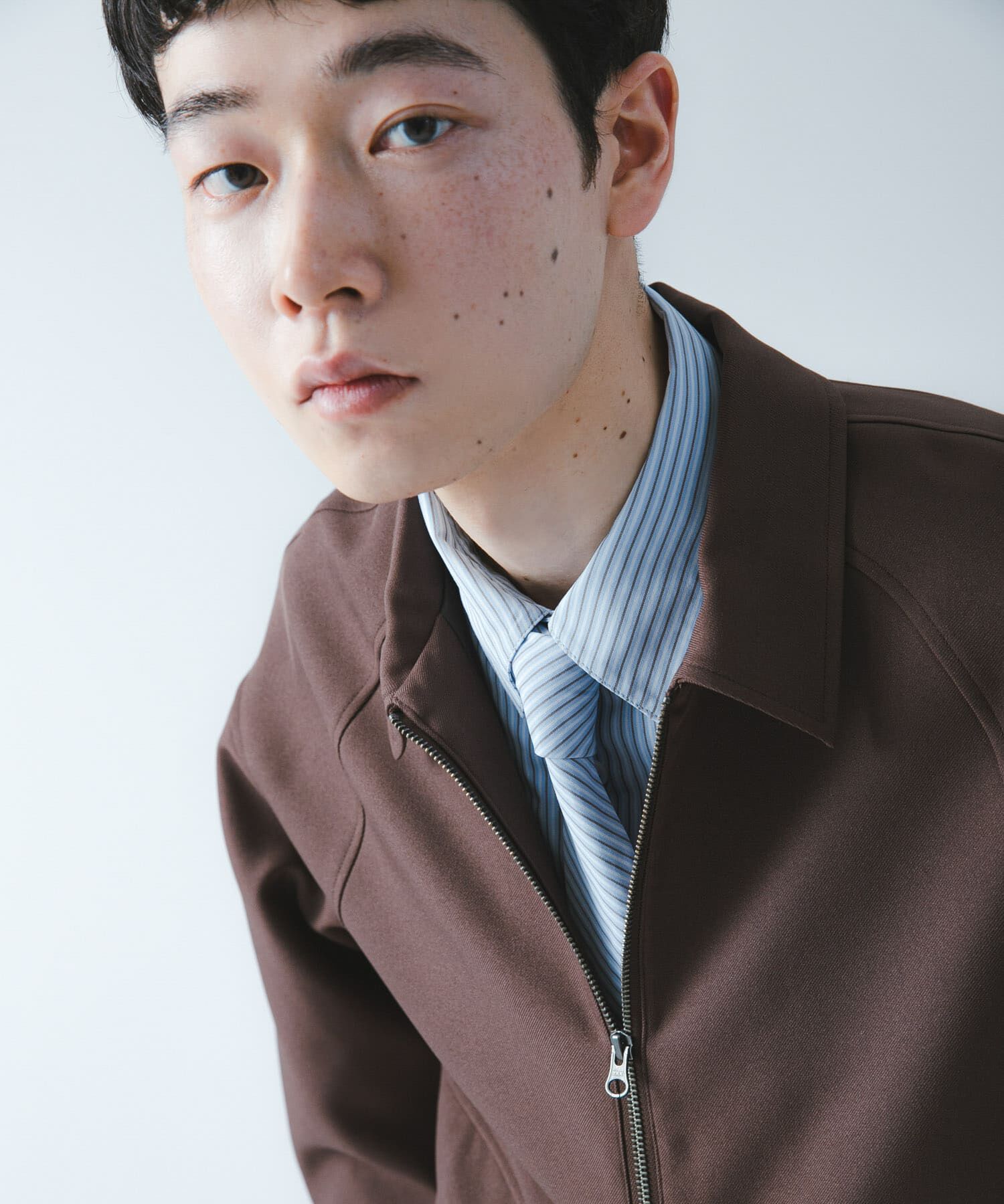 SENSE OF PLACE by URBAN RESEARCH「『撥水/防花粉』SKIN Proofジップブルゾン」|ブルゾン・スタジャン|