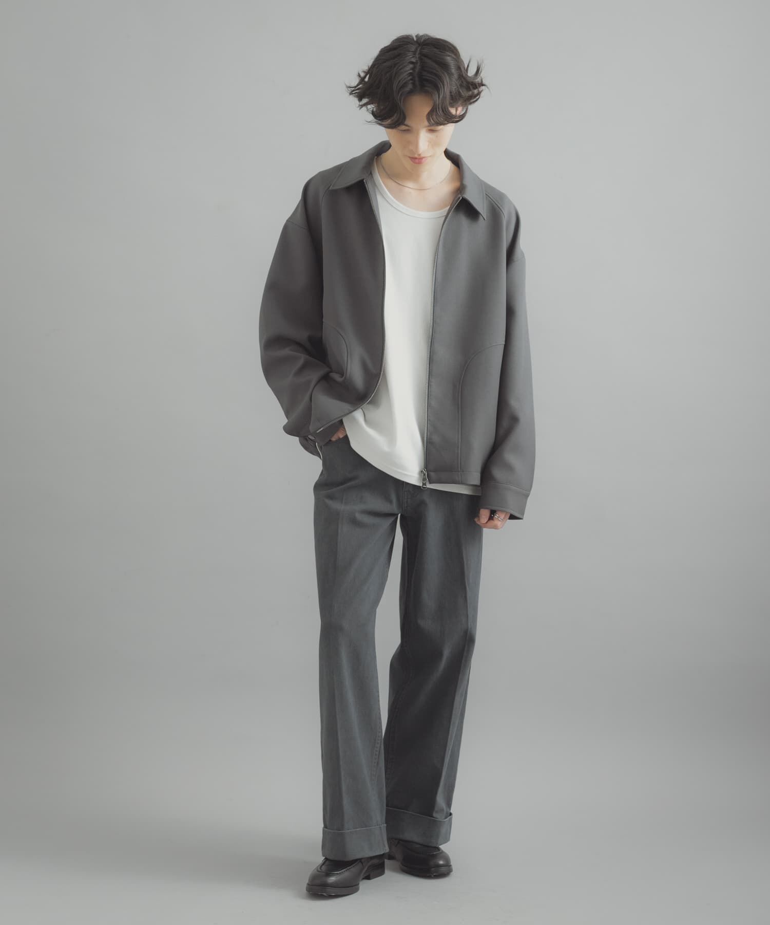 SENSE OF PLACE by URBAN RESEARCH「『撥水/防花粉』SKIN Proofジップブルゾン」|ブルゾン・スタジャン|