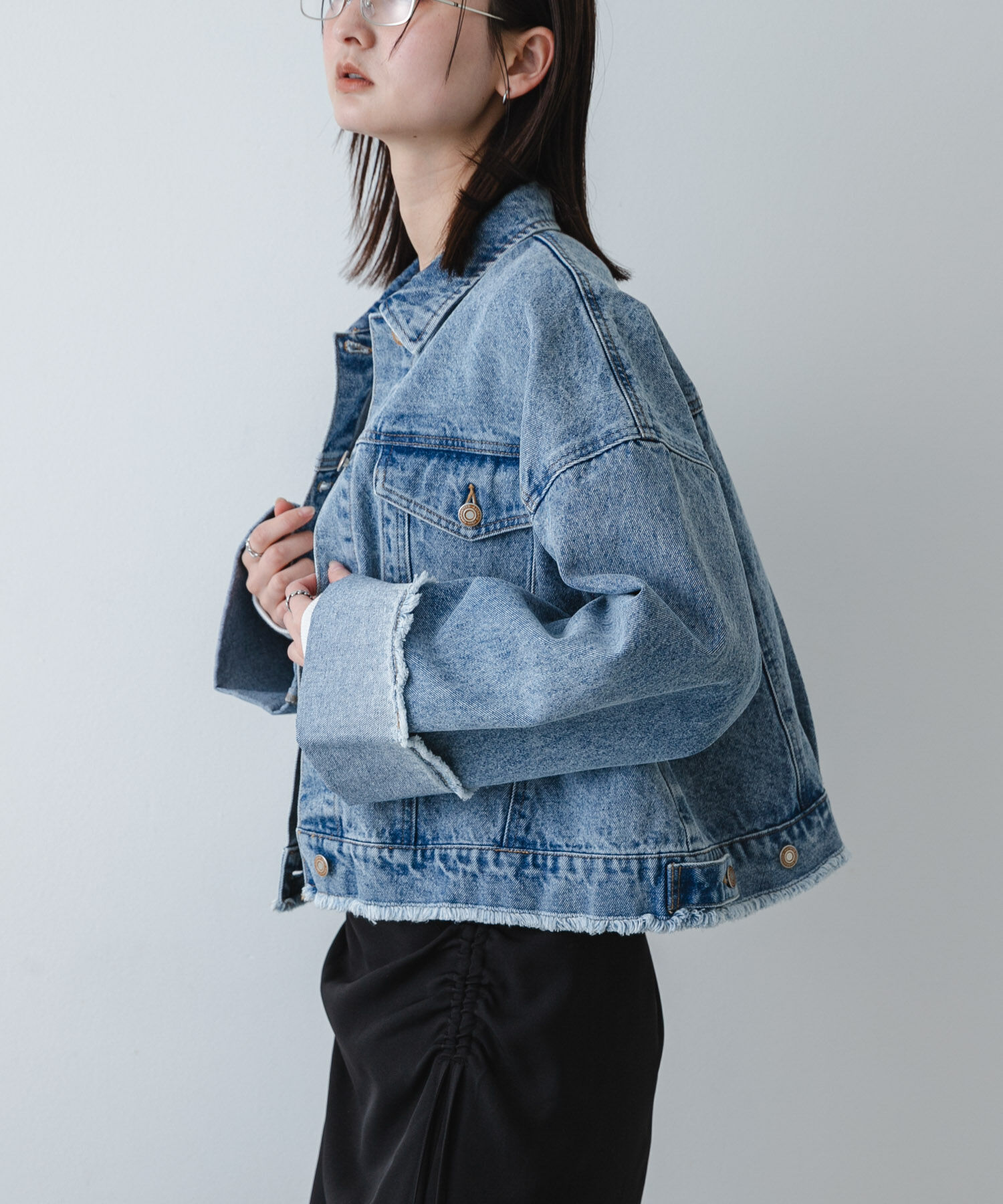SENSE OF PLACE by URBAN RESEARCH「ロールアップデニムジャケット」|デニムジャケット|