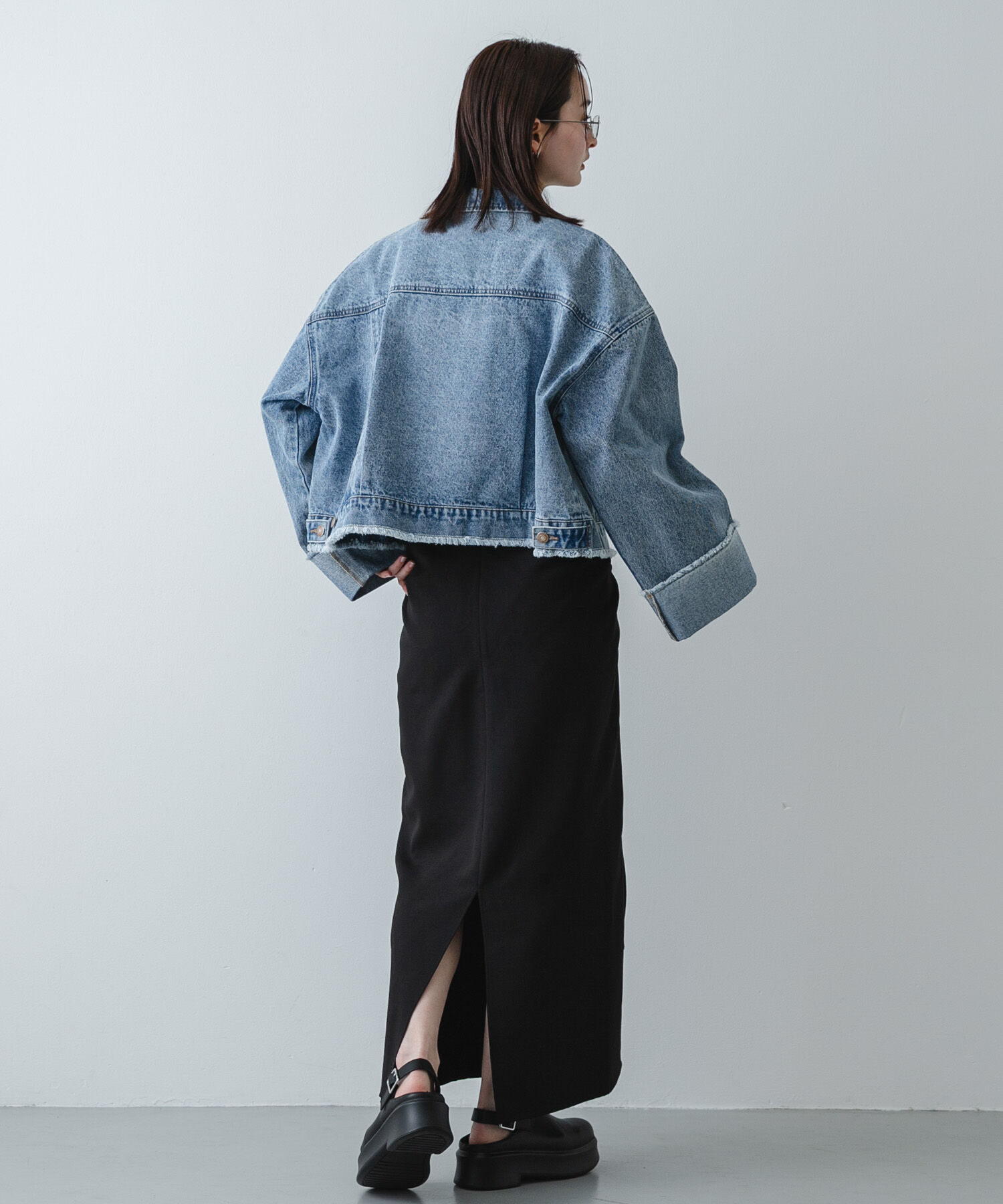 SENSE OF PLACE by URBAN RESEARCH「ロールアップデニムジャケット」|デニムジャケット|