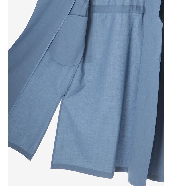  「オックスフォードドロストノーカラーコート」|ノーカラーコート|