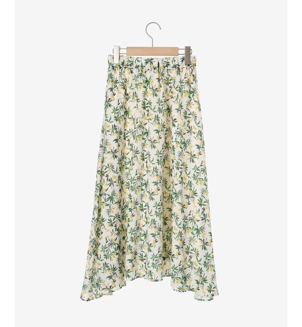 le.coeur blanc「レモンプリントフレアスカート」|スカート|