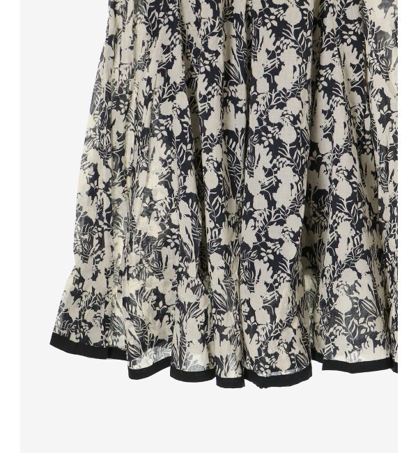  「《手洗い可能》Fanaka別注バイカラーフラワースカート」|スカート|