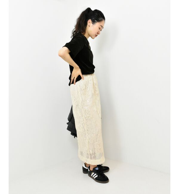  「TORRAZZO DONNAスパンコールスカート」|スカート|