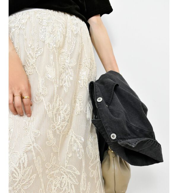  「TORRAZZO DONNAスパンコールスカート」|スカート|