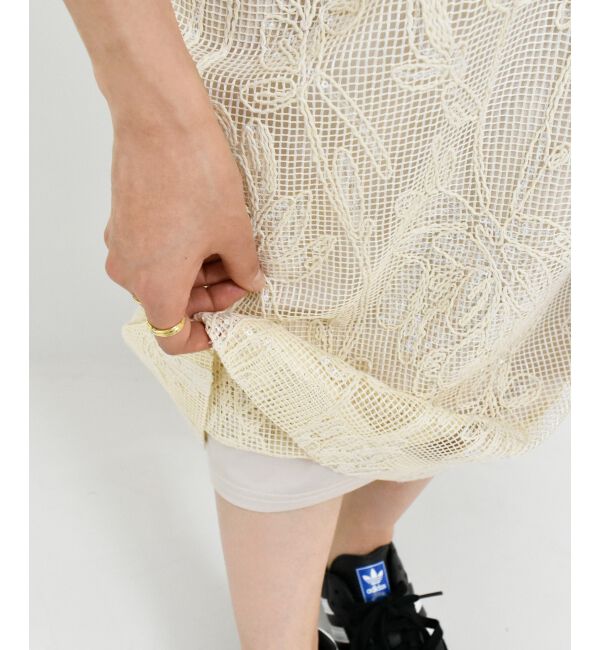  「TORRAZZO DONNAスパンコールスカート」|スカート|