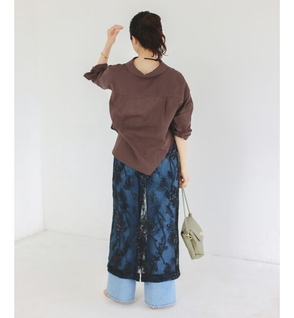  「TORRAZZO DONNAスパンコールスカート」|スカート|