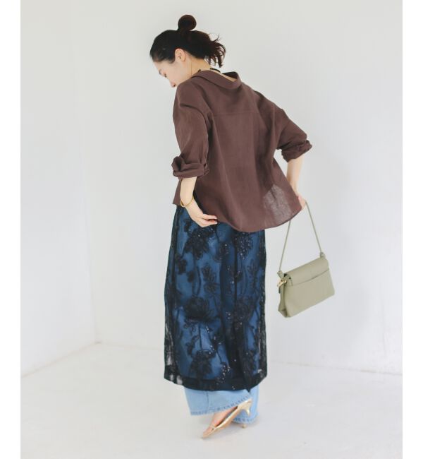  「TORRAZZO DONNAスパンコールスカート」|スカート|