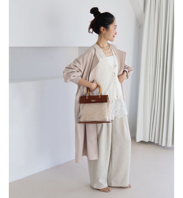  「タンブラーオックスノーカラーコート」|ノーカラーコート|