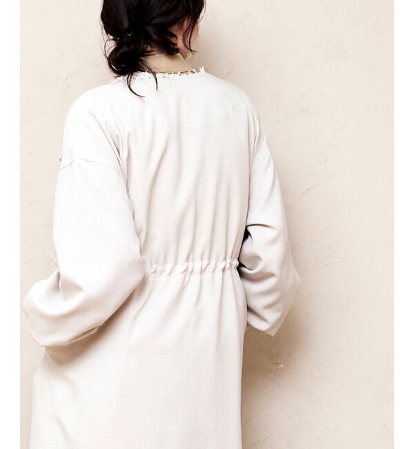  「タンブラーオックスノーカラーコート」|ノーカラーコート|