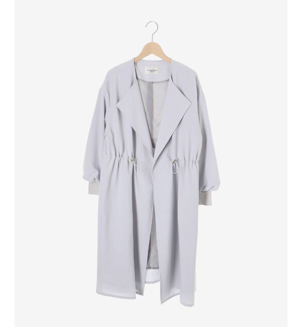  「タンブラーオックスノーカラーコート」|ノーカラーコート|