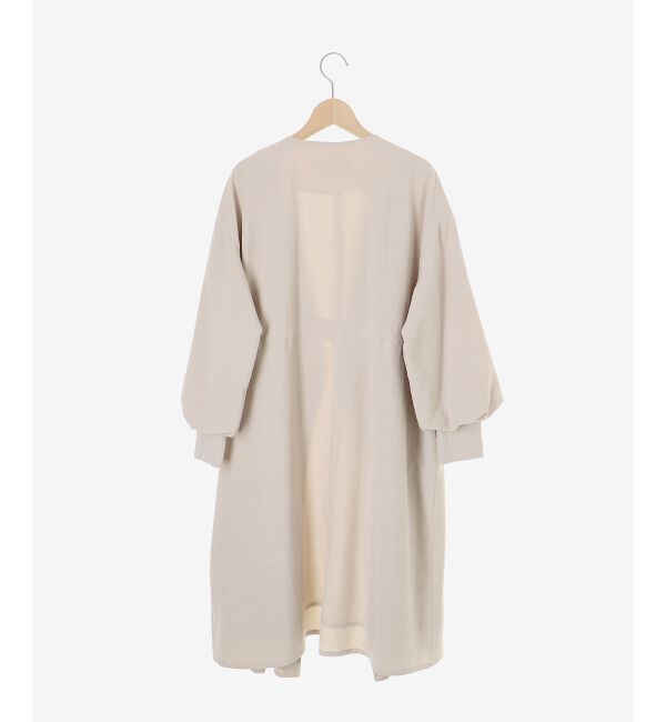  「タンブラーオックスノーカラーコート」|ノーカラーコート|