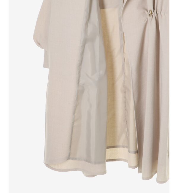  「タンブラーオックスノーカラーコート」|ノーカラーコート|