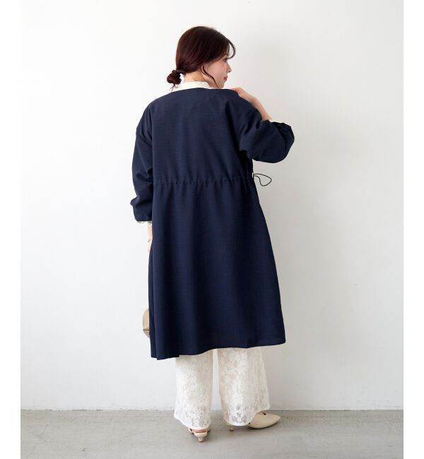  「タンブラーオックスノーカラーコート」|ノーカラーコート|