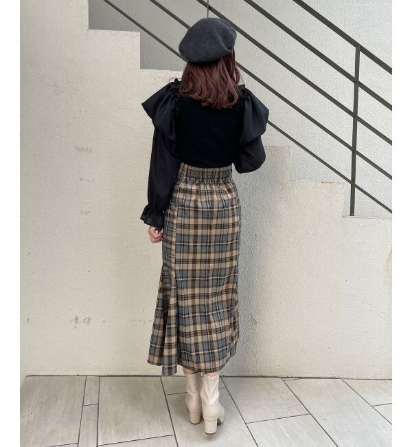 MAJESTICLEGON「クラシカルハイウエストスカート」|スカート|