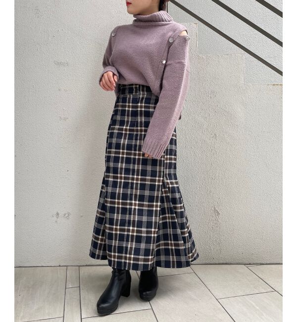 MAJESTICLEGON「クラシカルハイウエストスカート」|スカート|