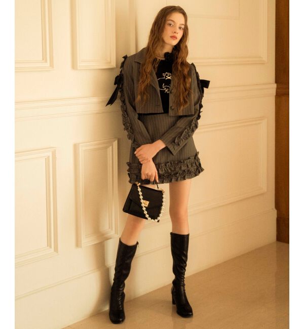 MAJESTICLEGON「ホイップフリルスカパン」|スカート|