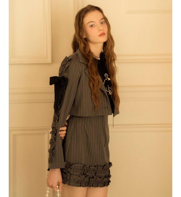 MAJESTICLEGON「ホイップフリルスカパン」|スカート|