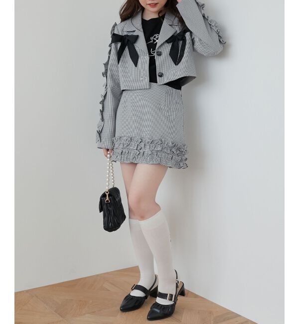 MAJESTICLEGON「ホイップフリルスカパン」|スカート|