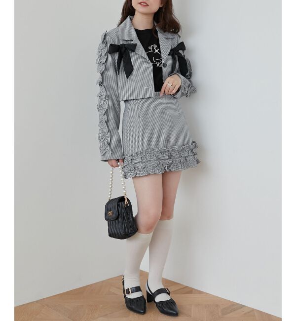 MAJESTICLEGON「ホイップフリルスカパン」|スカート|