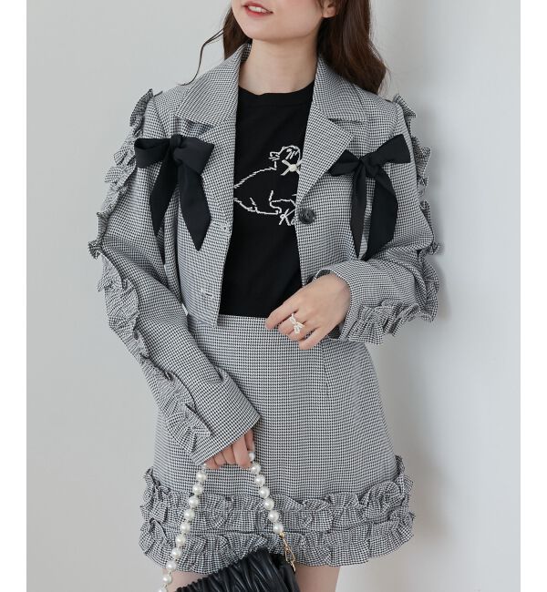 MAJESTICLEGON「ホイップフリルスカパン」|スカート|