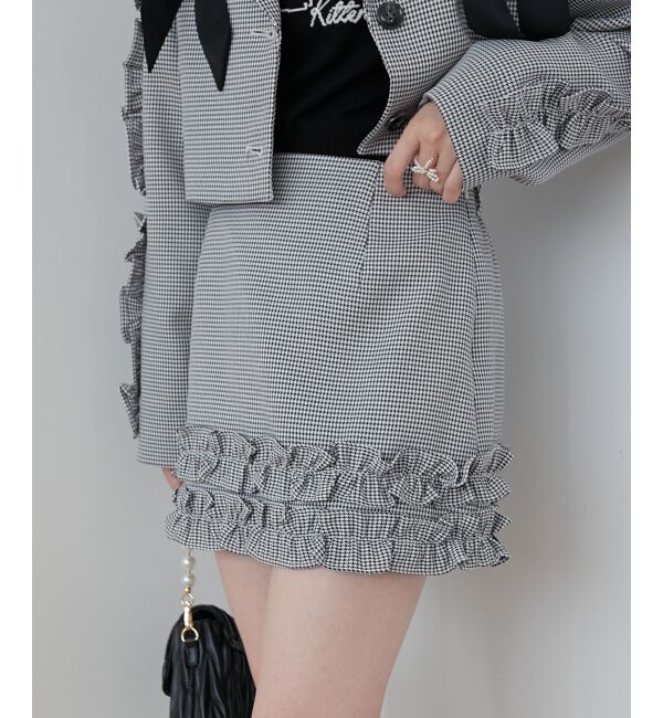 MAJESTICLEGON「ホイップフリルスカパン」|スカート|