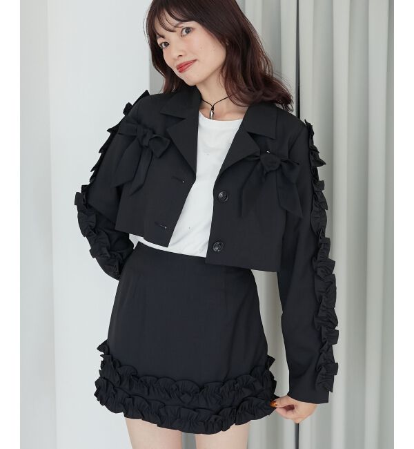 MAJESTICLEGON「ホイップフリルスカパン」|スカート|