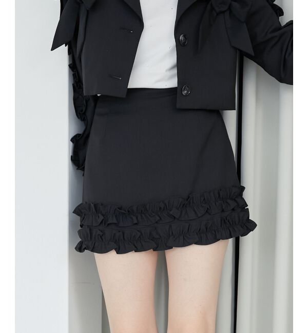 MAJESTICLEGON「ホイップフリルスカパン」|スカート|