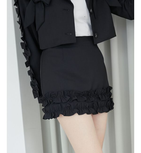 MAJESTICLEGON「ホイップフリルスカパン」|スカート|