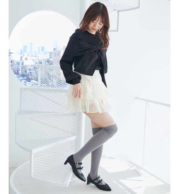  「アソートティアードミニスカパン」|スカート|