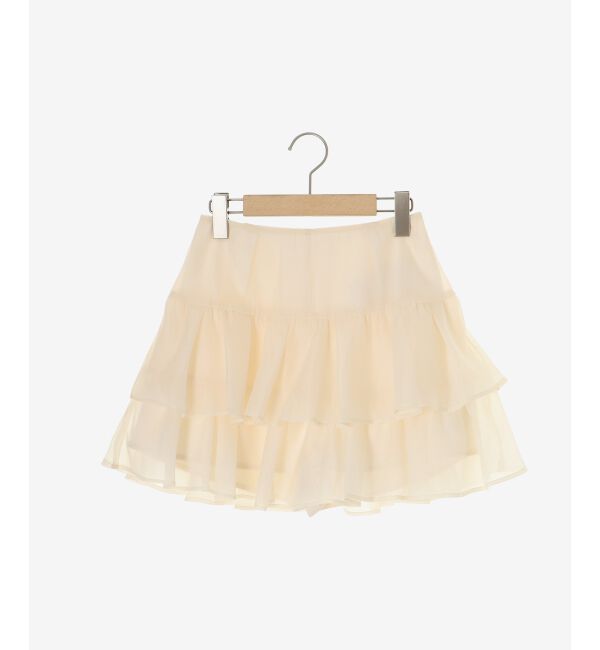  「アソートティアードミニスカパン」|スカート|
