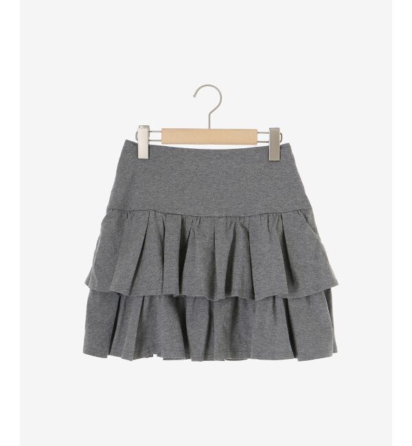  「アソートティアードミニスカパン」|スカート|
