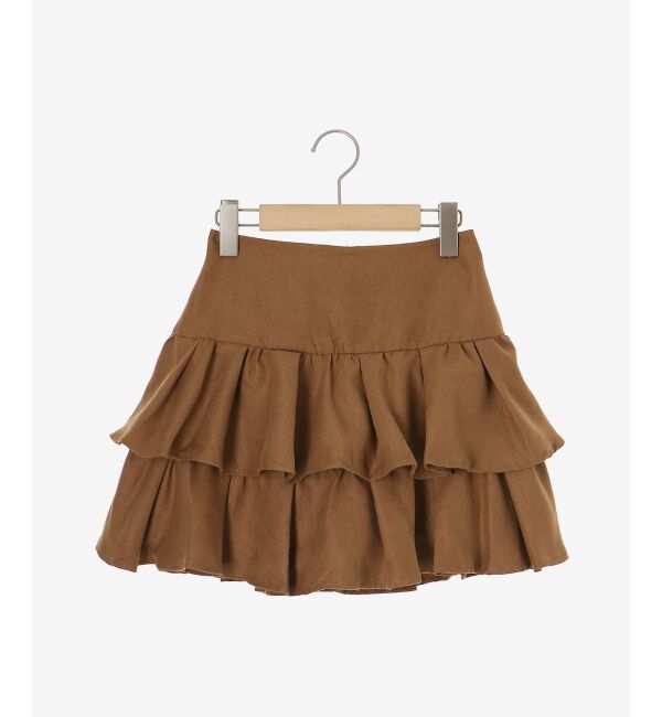  「アソートティアードミニスカパン」|スカート|