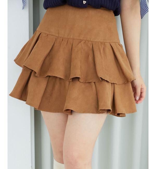  「アソートティアードミニスカパン」|スカート|
