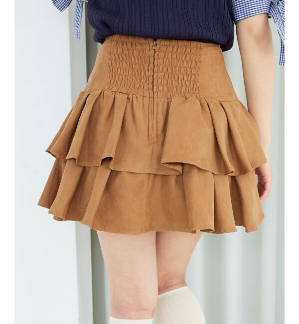  「アソートティアードミニスカパン」|スカート|