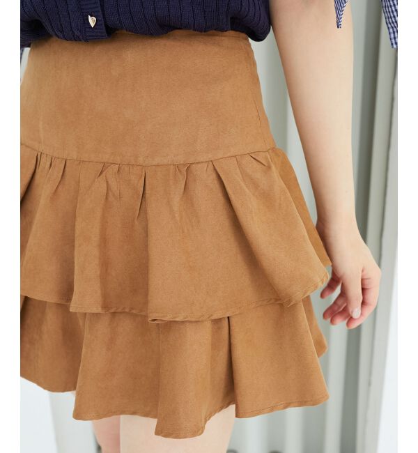  「アソートティアードミニスカパン」|スカート|