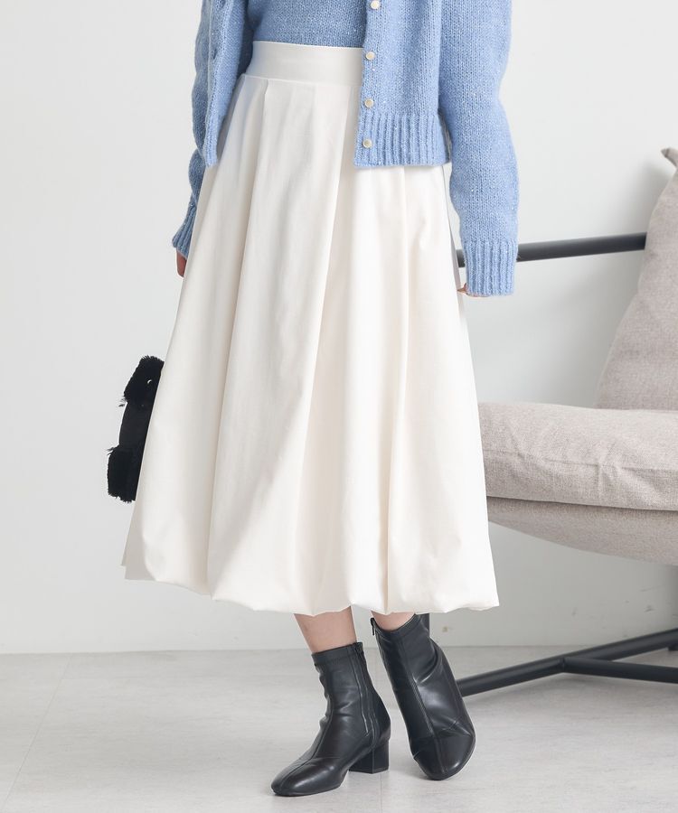 earth music&ecology「バルーンミディスカート」|スカート|