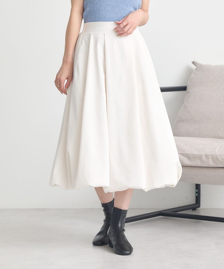 earth music&ecology「バルーンミディスカート」|スカート|