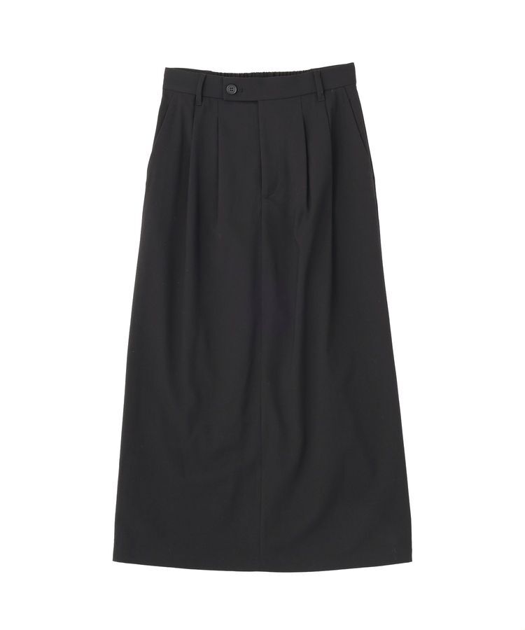 Green Parks「イージーケアタック入りスカート」|タイト|