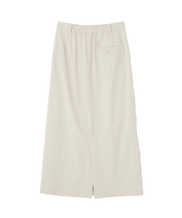 Green Parks「イージーケアタック入りスカート」|タイト|