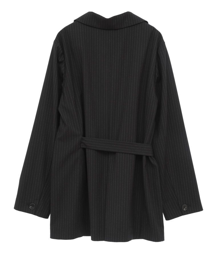 YECCA VECCA「2wayアシメデザインロングジャケット」|テーラードジャケット|