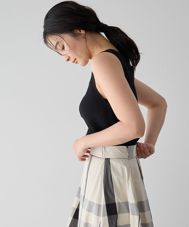 YECCA VECCA「【UVカット/マシンウォッシャブル】アンサンブルニット」|カーディガン|