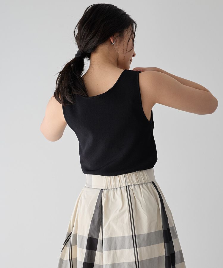 YECCA VECCA「【UVカット/マシンウォッシャブル】アンサンブルニット」|カーディガン|