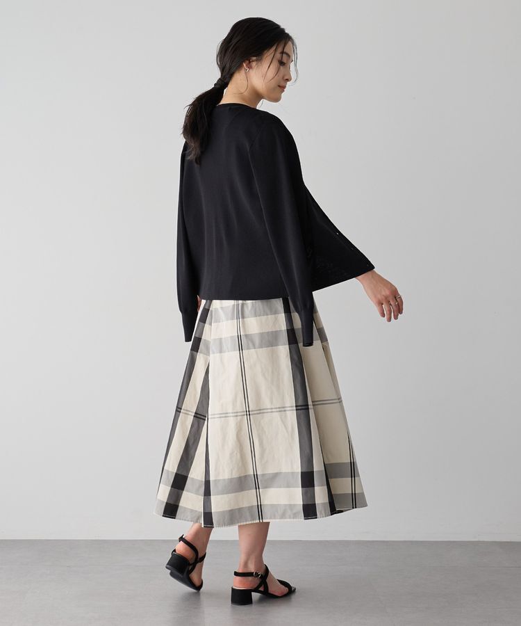 YECCA VECCA「【UVカット/マシンウォッシャブル】アンサンブルニット」|カーディガン|