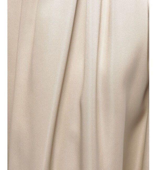 LOULOU WILLOUGHBY「【LOULOU WILLOUGHBY】ブライトツイルタックスカート」|スカート|