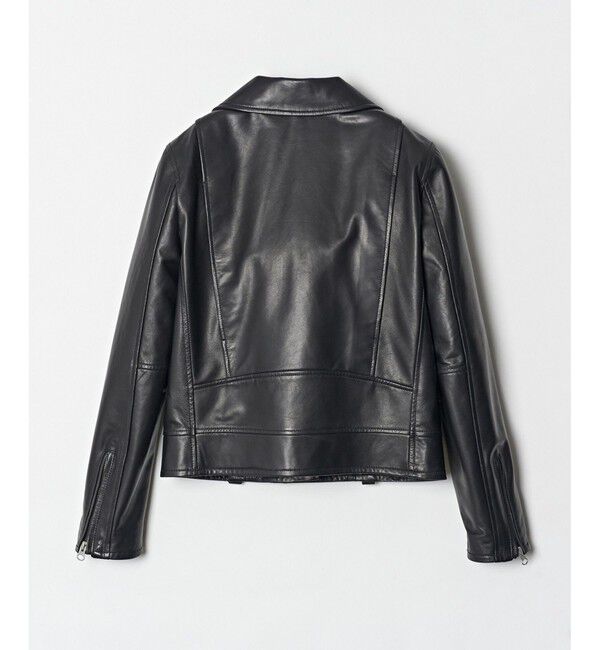 allureville「ラムレザーライダース」|ブルゾン・スタジャン|